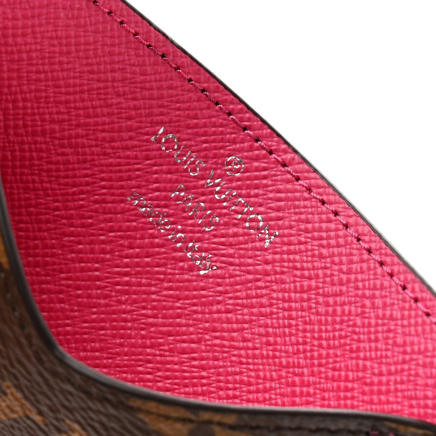 Monogram LV Colormania Kirigami  Holder Pondichery Pink