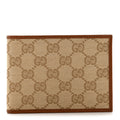 Monogram Bi-Fold Wallet Brown