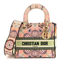 Canvas Embroidered In Lights Medium Lady D-Lite Multicolor