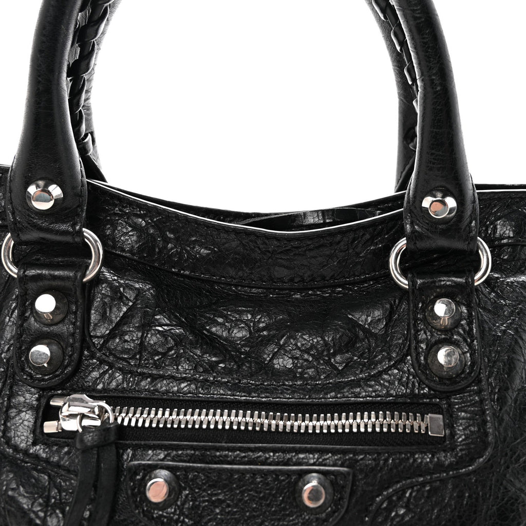 Agneau Arena Silver Hardware Small Le City Black