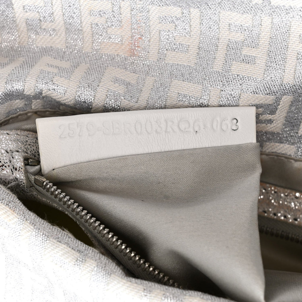 Metallic Zucchino Baguette Silver