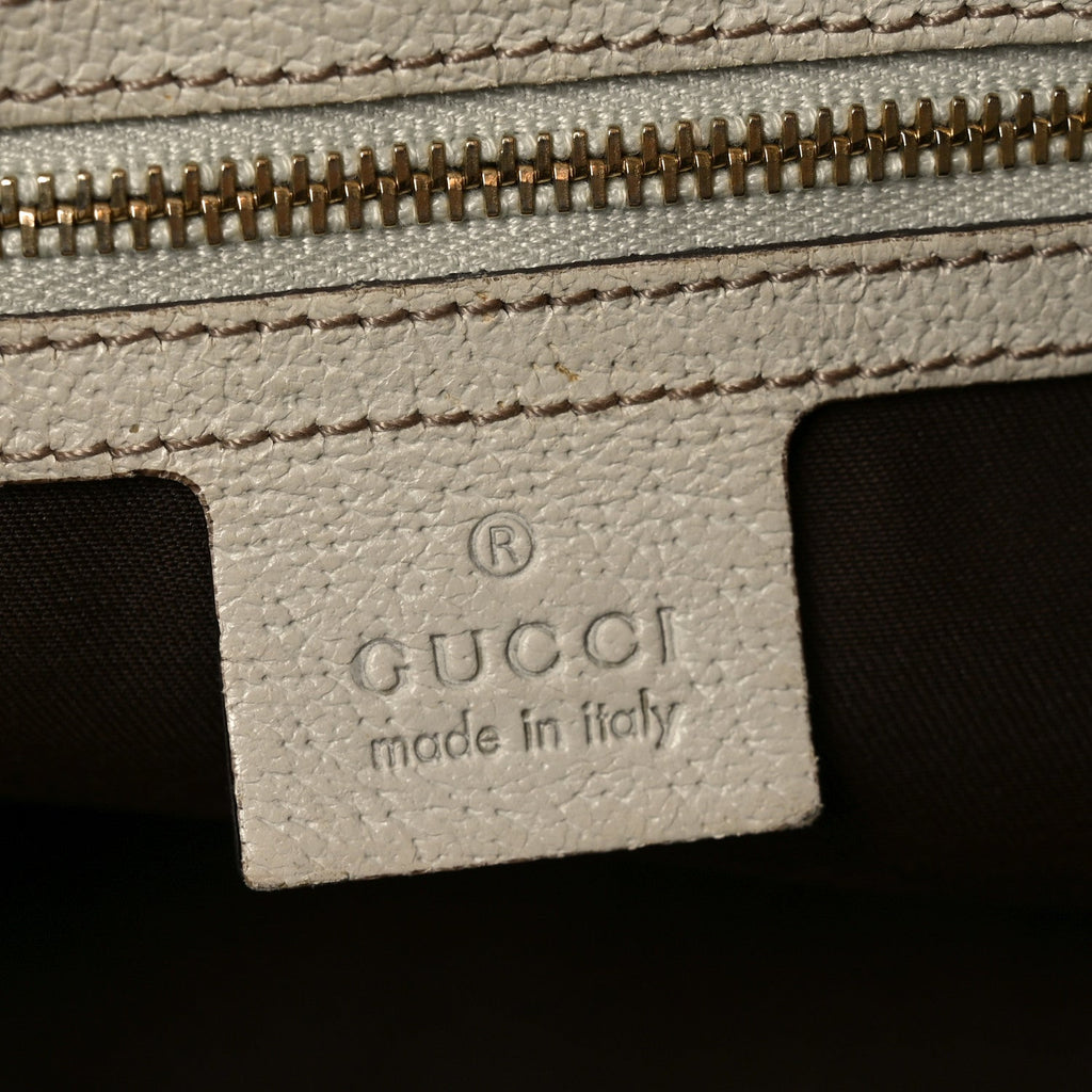 Monogram Medium Charmy Shoulder Bag White