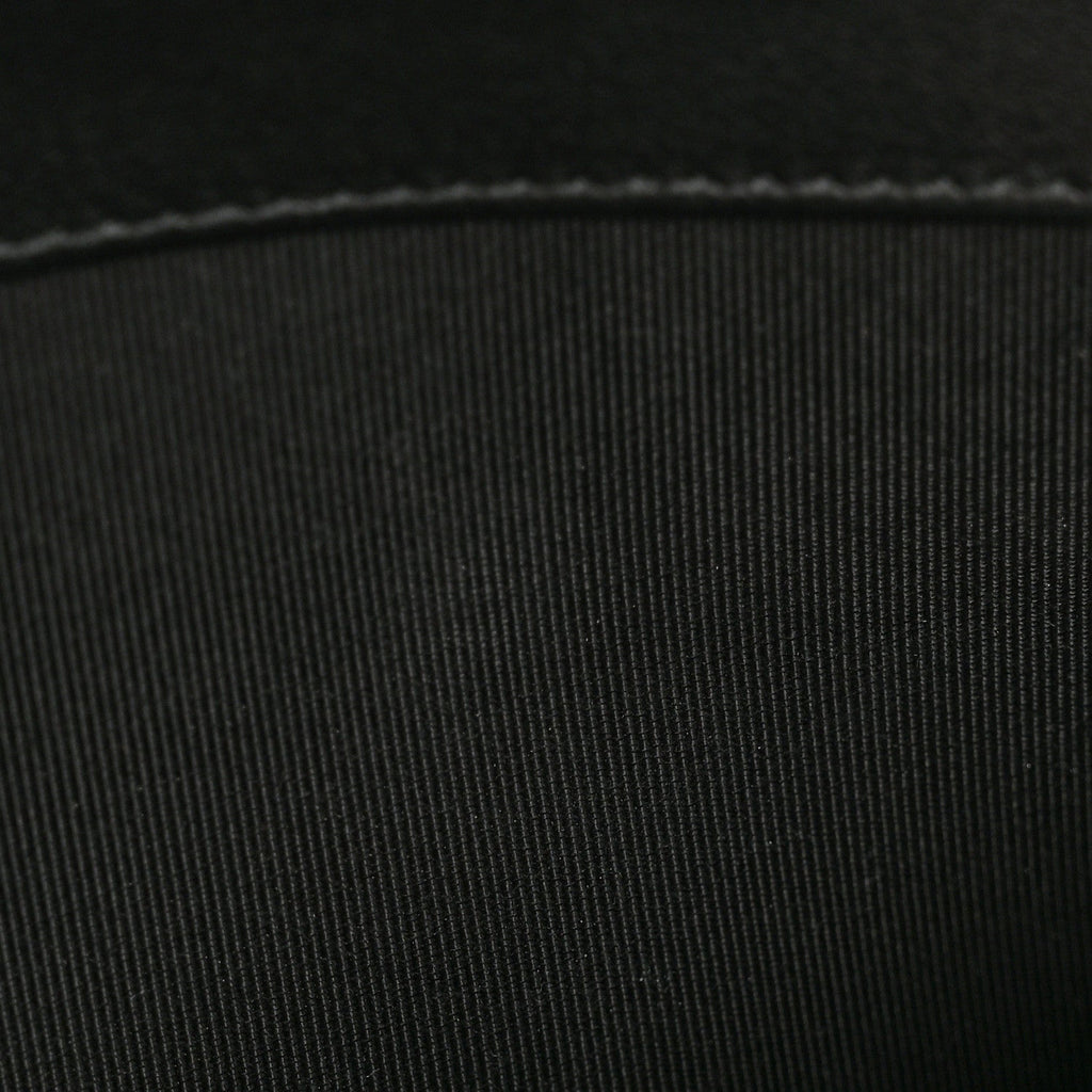 Lambskin Chevron Quilted Medium Boy Flap Black