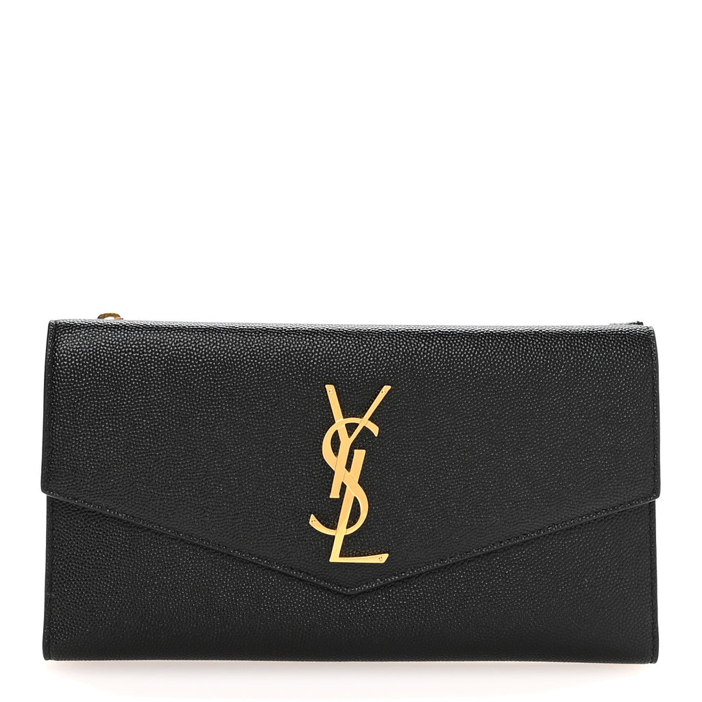 Grain De Poudre Monogram Uptown Wallet Black