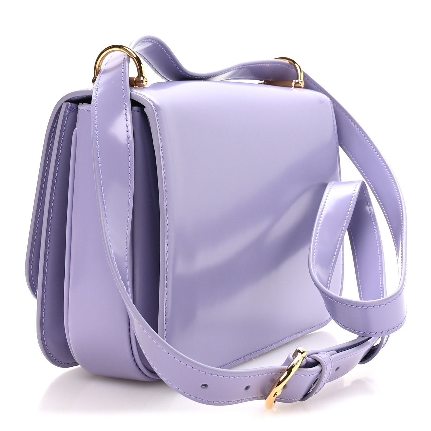 Spice Lux Nappa Siena Small Shoulder Bag Lapis
