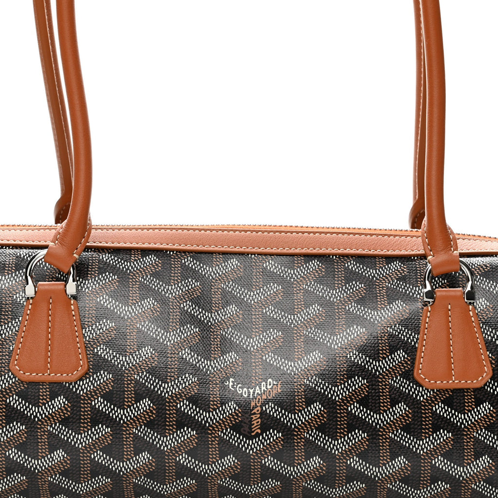 Goyardine Bonbonnière Bag Black Gold