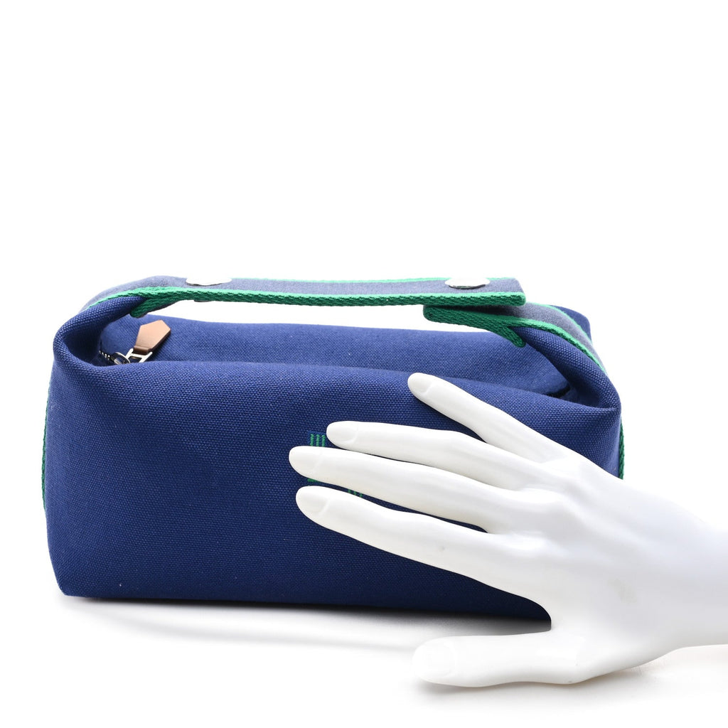 Canvas Small Bride-A-Brac Pouch Marine