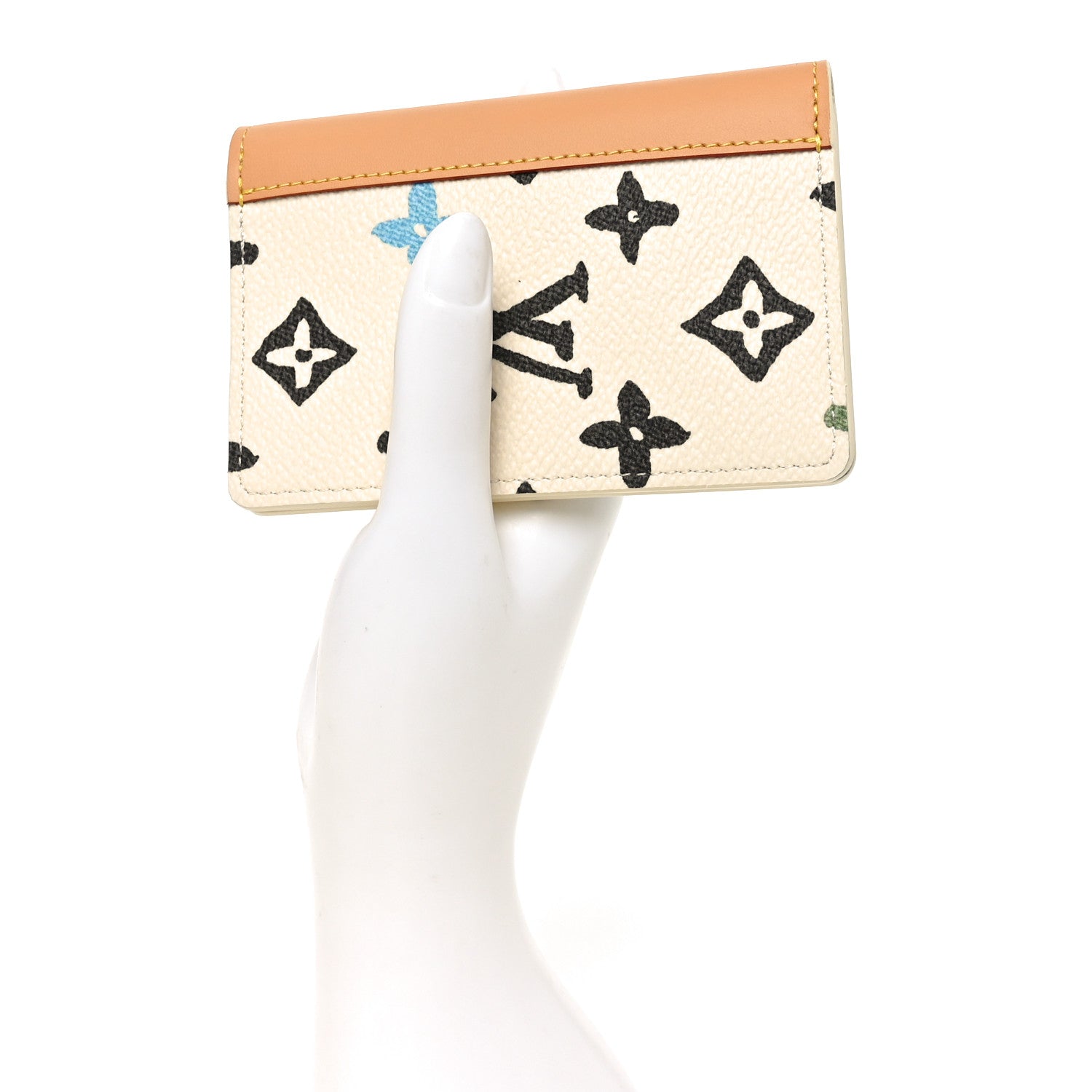 X TYLER THE CREATOR Monogram Craggy Pocket Organizer Vanilla
