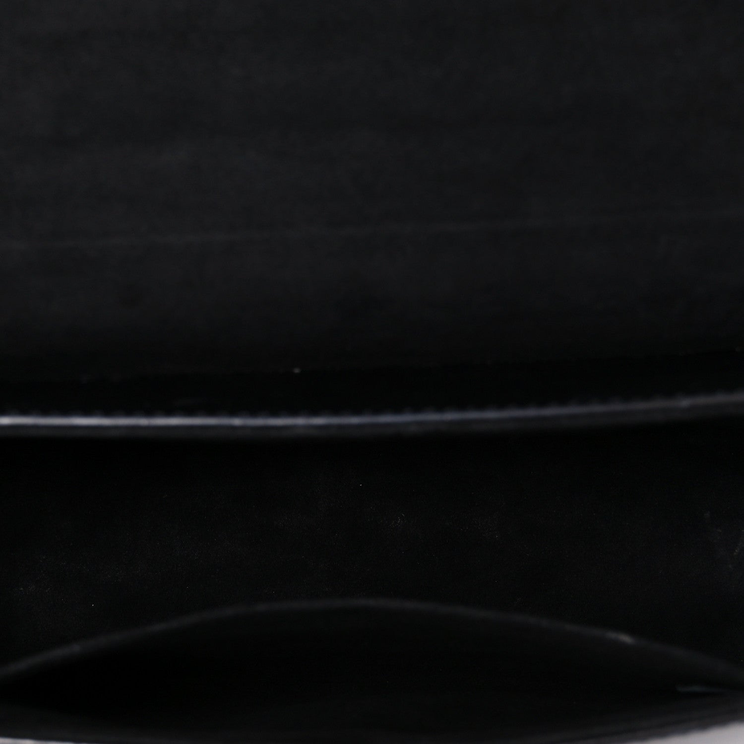 Veau Satin Monogram Twist Shoulder Bag MM Black