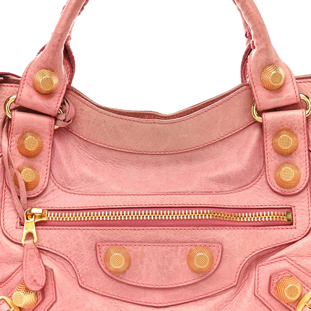 Agneau Giant 21 Gold Hardware City Bubblegum