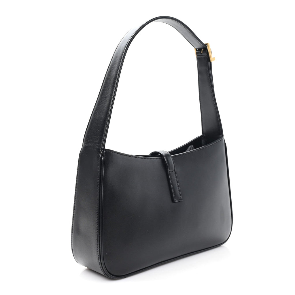 Smooth Calfskin Le 5 A 7 Hobo Black