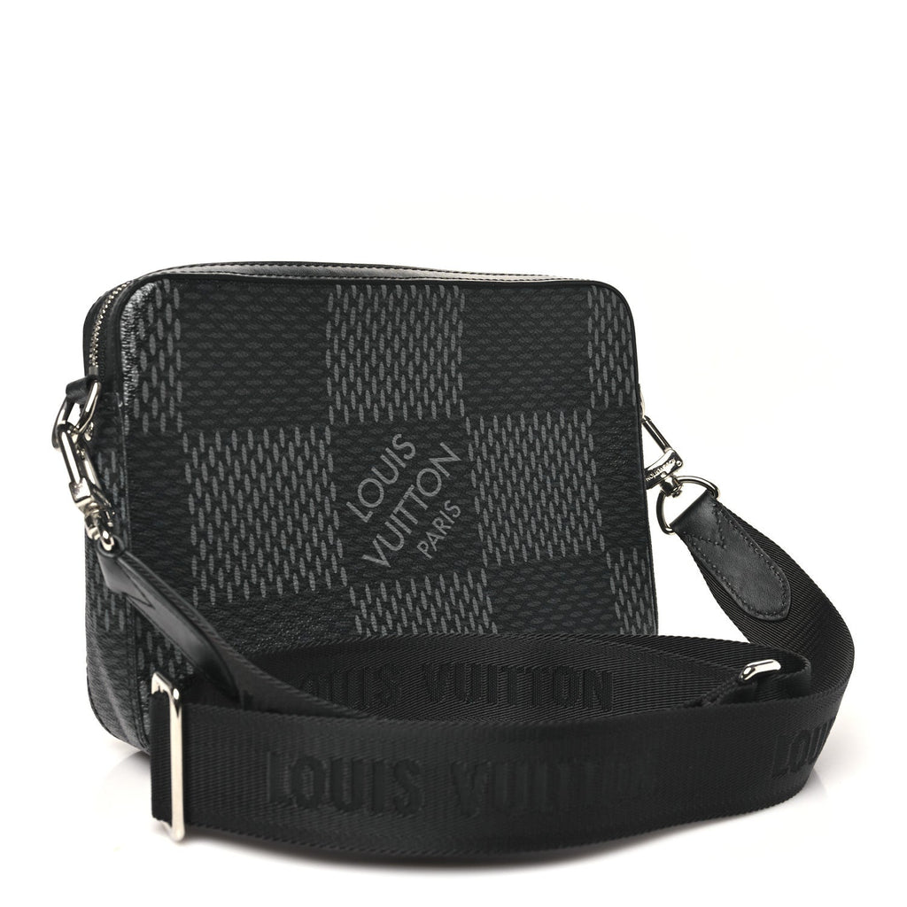 Damier Graphite 3D Trio Messenger