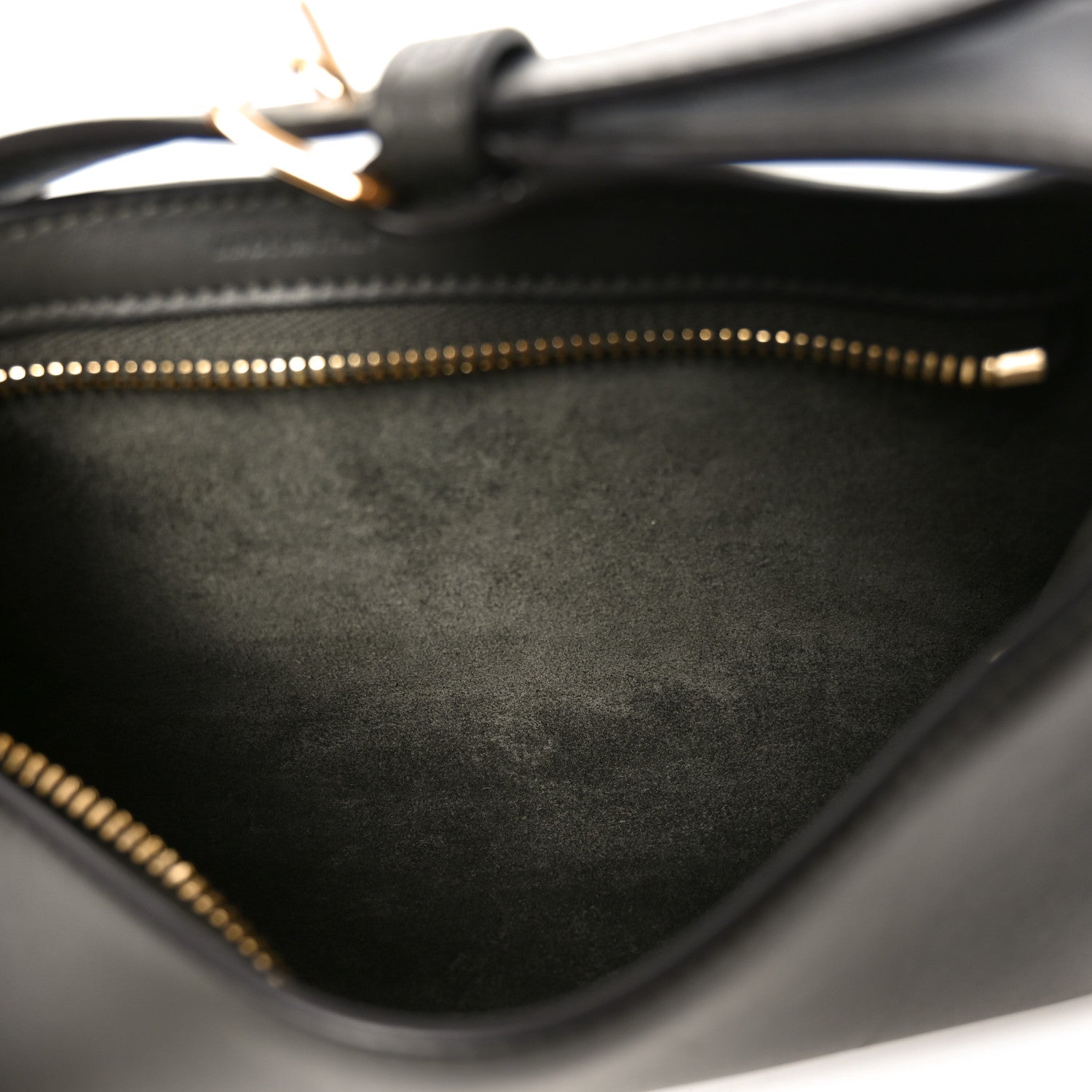 Smooth Calfskin Cuir Triomphe Shoulder Bag Dark Army