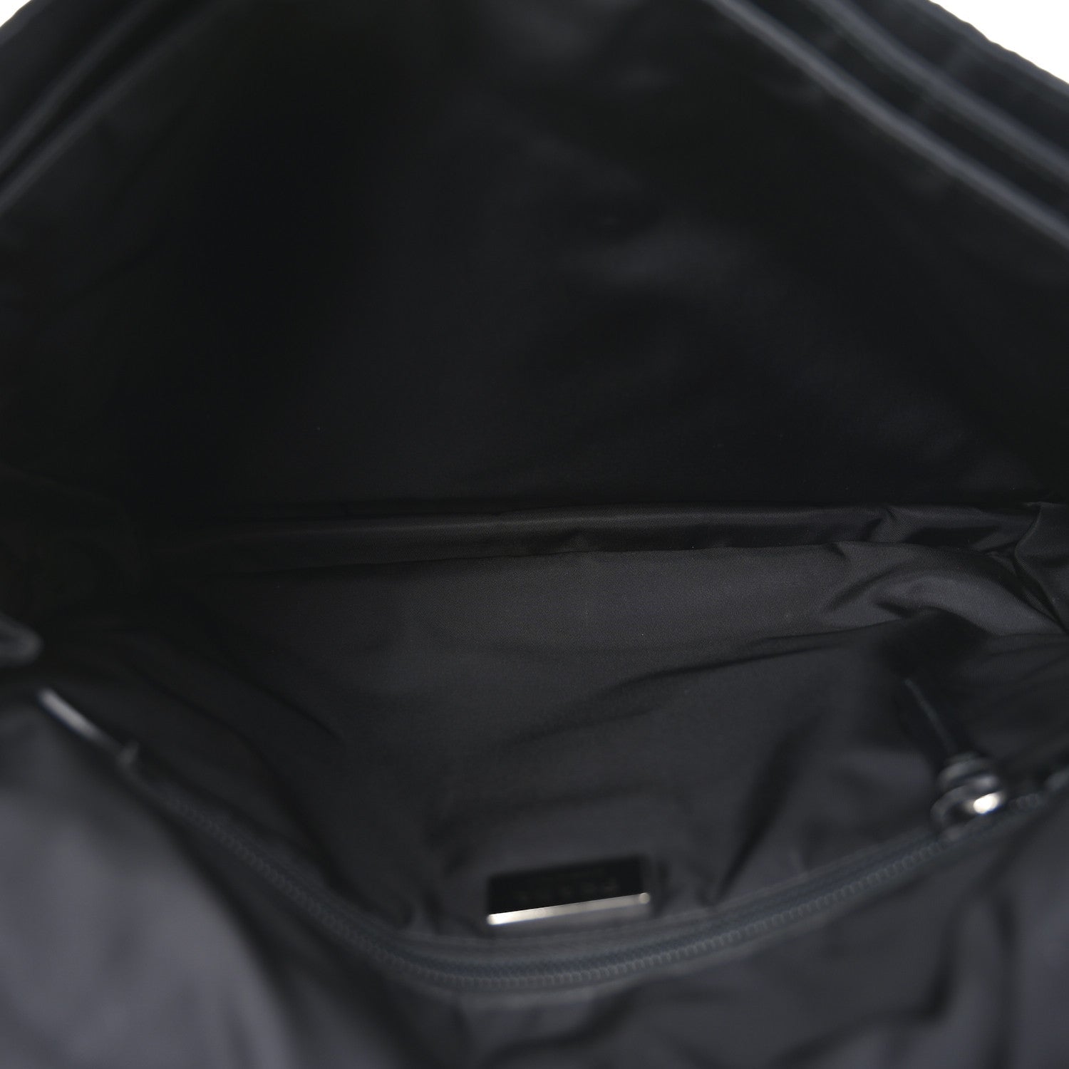Re-Nylon Padded Large Traveller Black