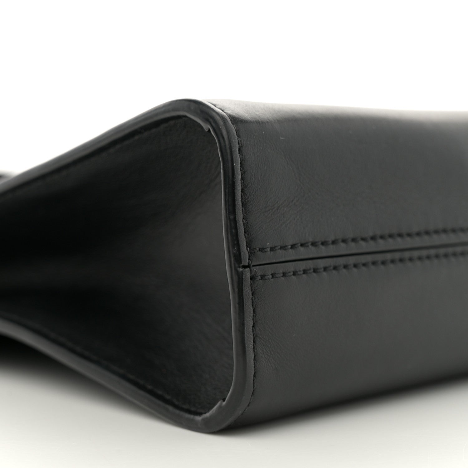 Calfskin Crocodile Embossed Effect Antony Messenger Crossbody Black