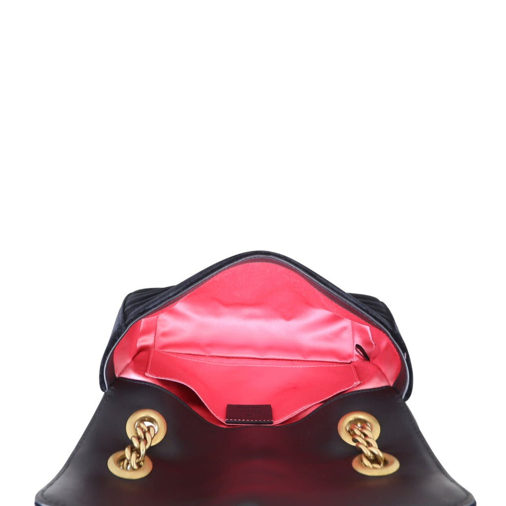 Gucci GG Marmont Velvet Mini Shoulder Bag