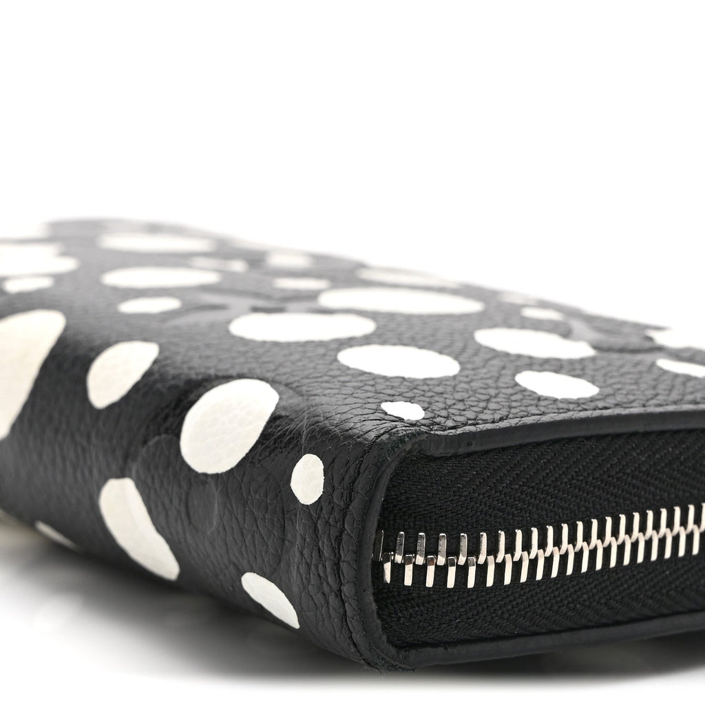 LV X YK Empreinte Zippy Wallet Black White