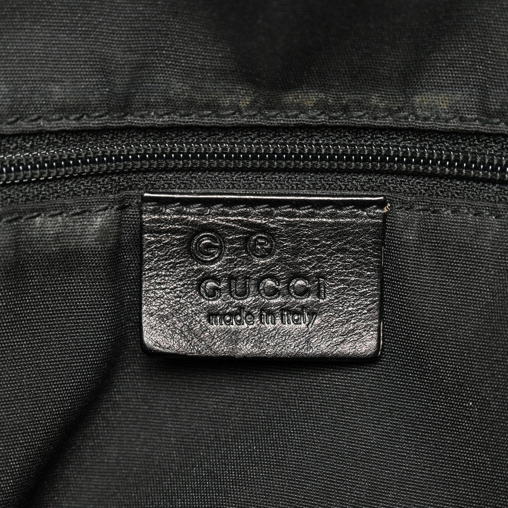 Calfskin Guccissima Full Moon Tote Black