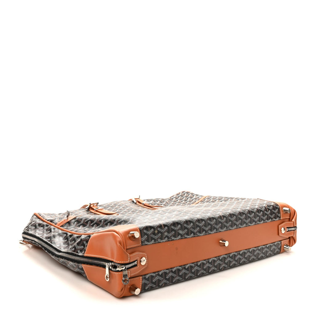 Goyardine Porte-Habits Garment Bag Black Gold