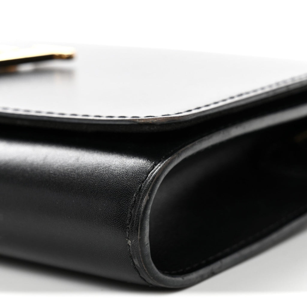 Calfskin Chain Louise MM Black