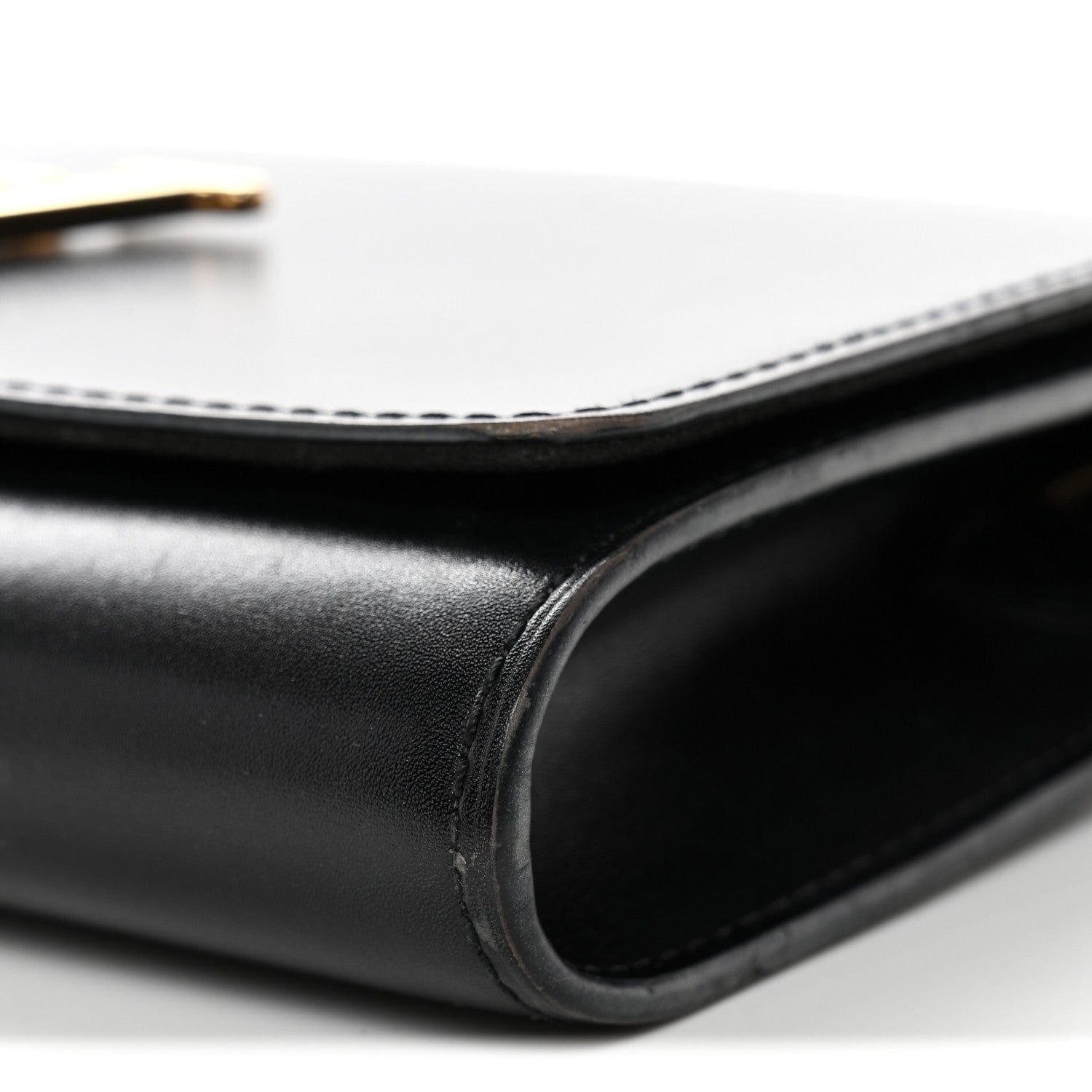 Calfskin Chain Louise MM Black