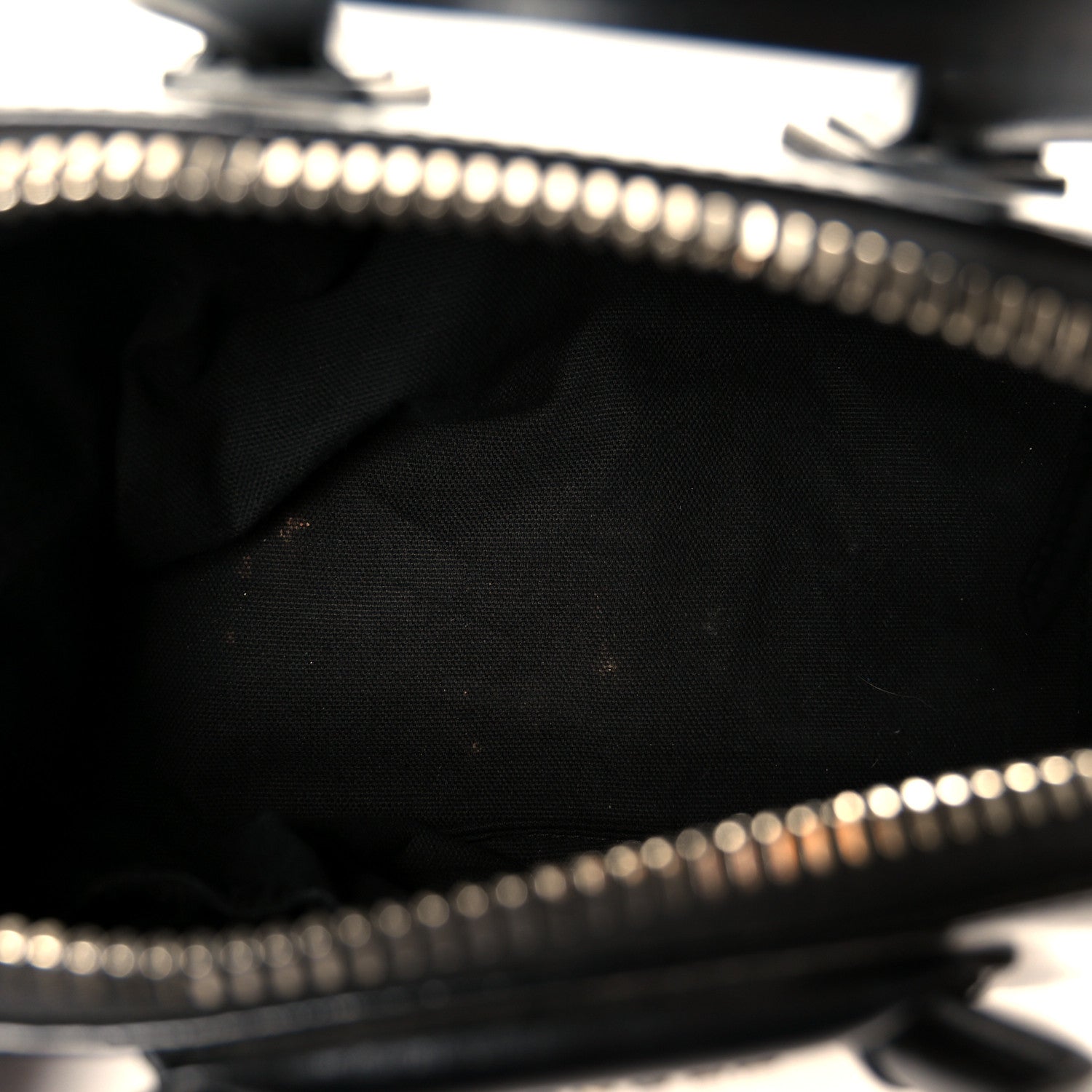 Shiny Lord Calfskin Mini Antigona Black