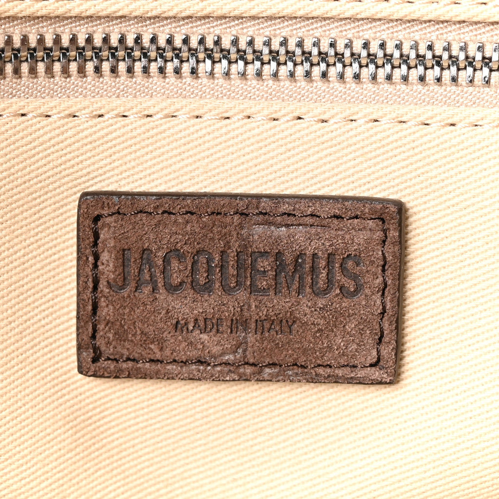 Suede Crocodile Embossed Le Turismo Dark Brown