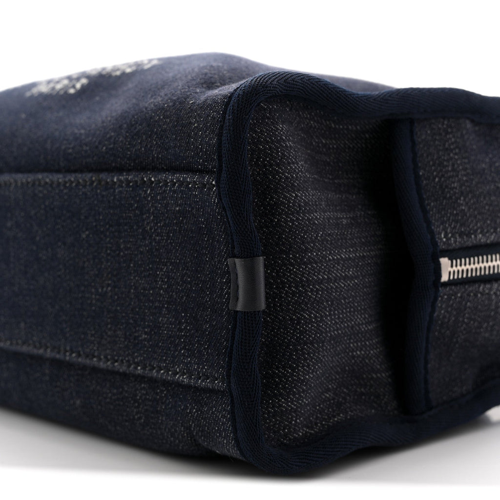 Denim Deauville Bowling Bag Blue