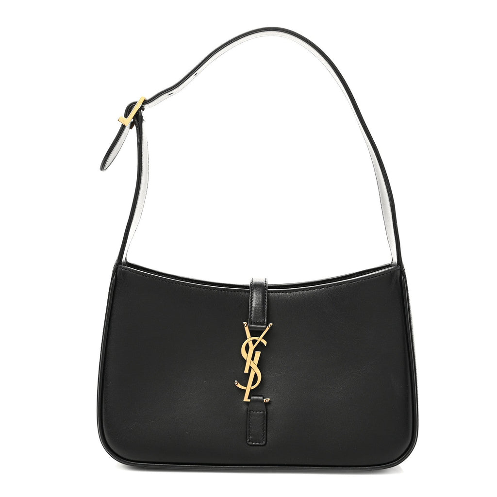 Smooth Calfskin Le 5 A 7 Hobo Black
