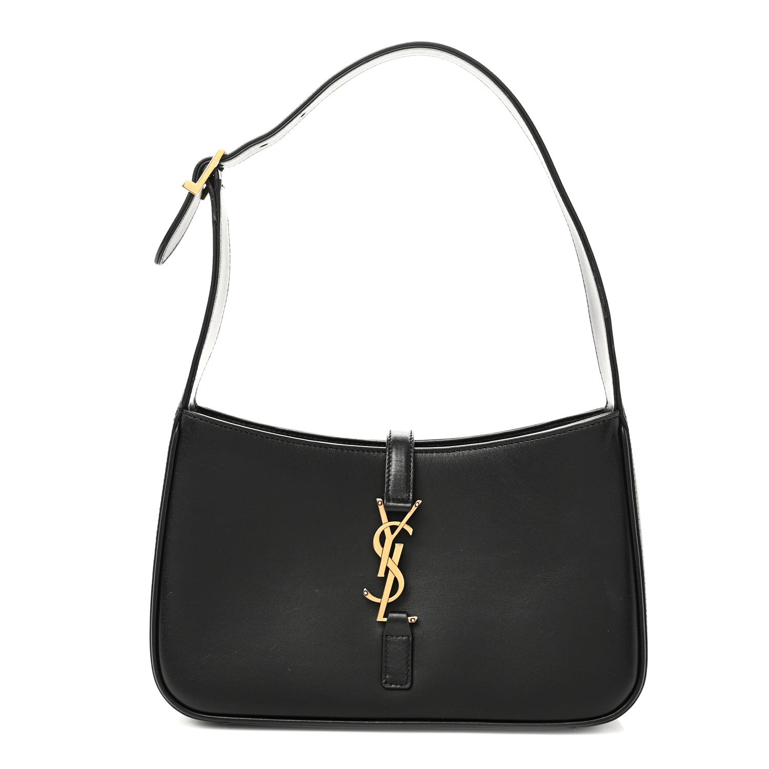 Smooth Calfskin Le 5 A 7 Hobo Black