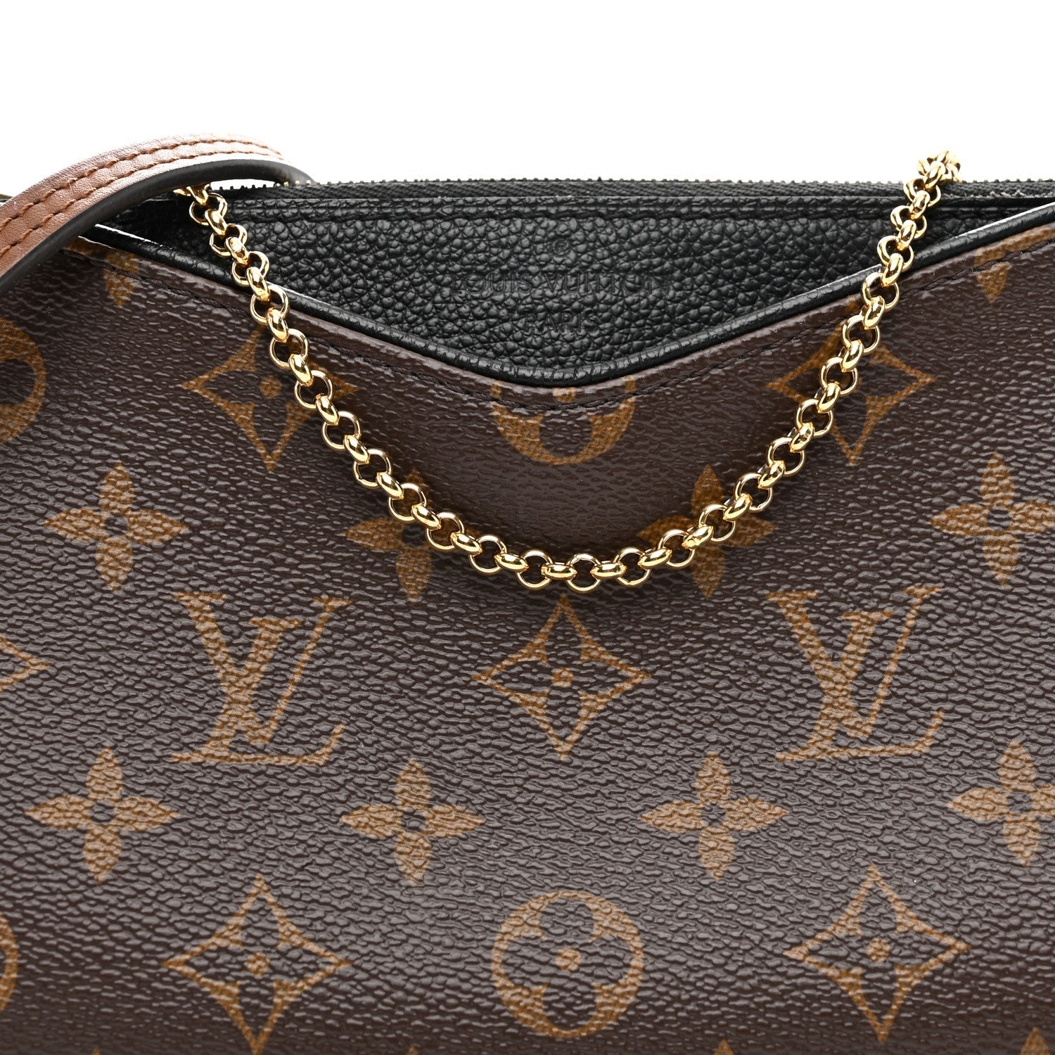 Monogram Pallas Clutch Black