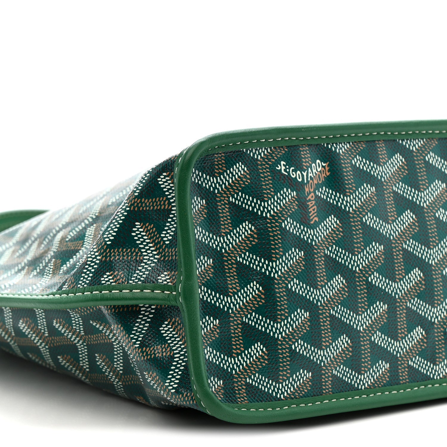 Goyardine Reversible Mini Anjou Green