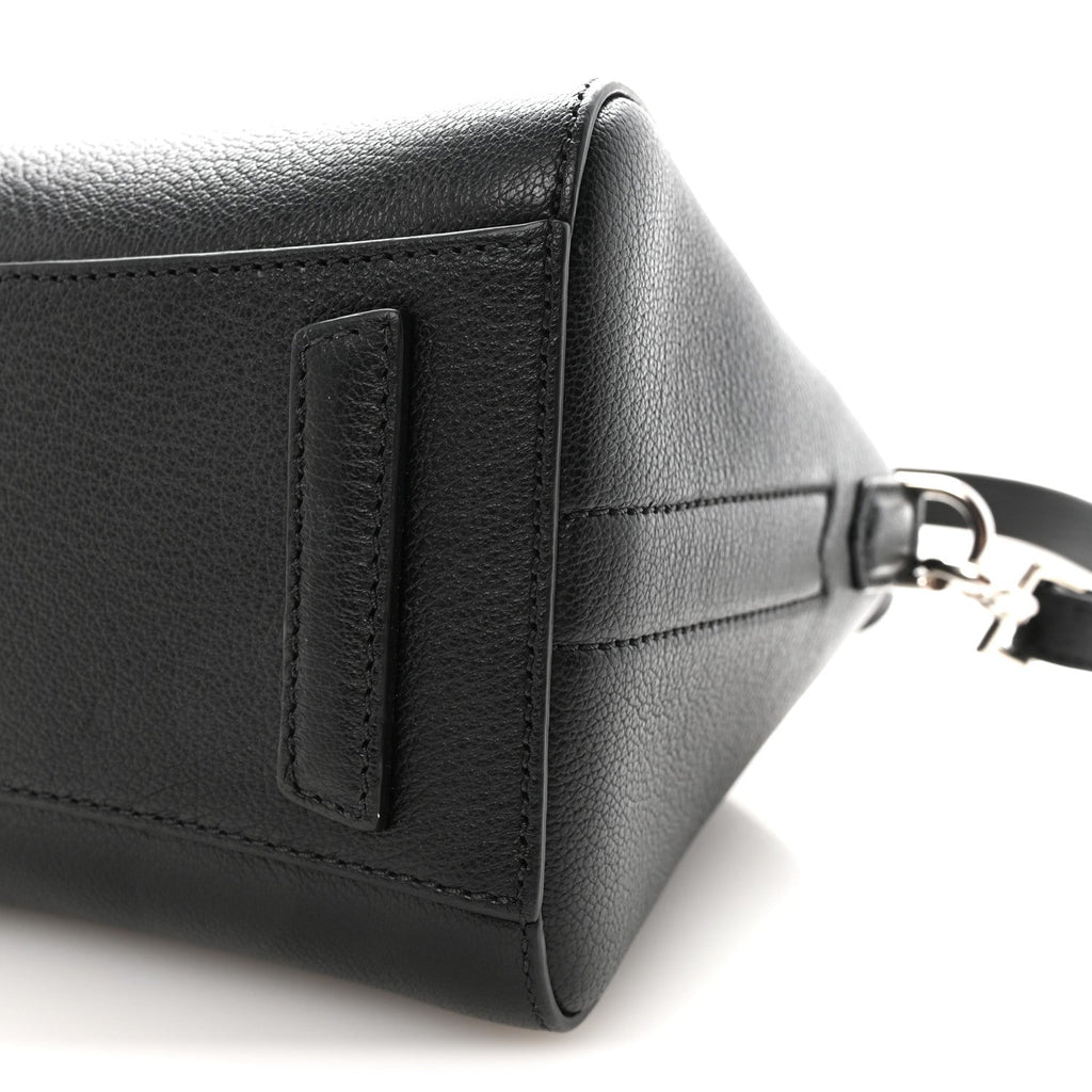 Sugar Goatskin Mini Antigona Black