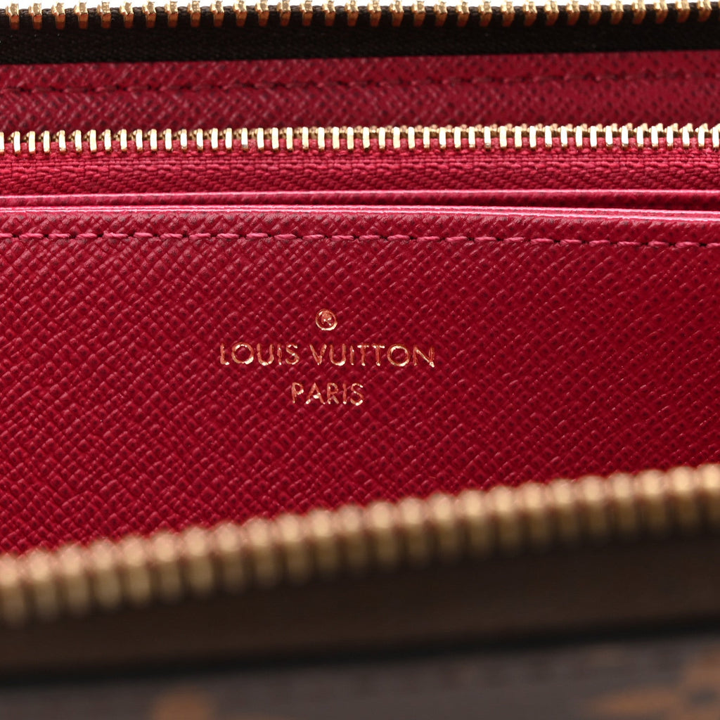 Monogram Zippy Wallet Fuchsia