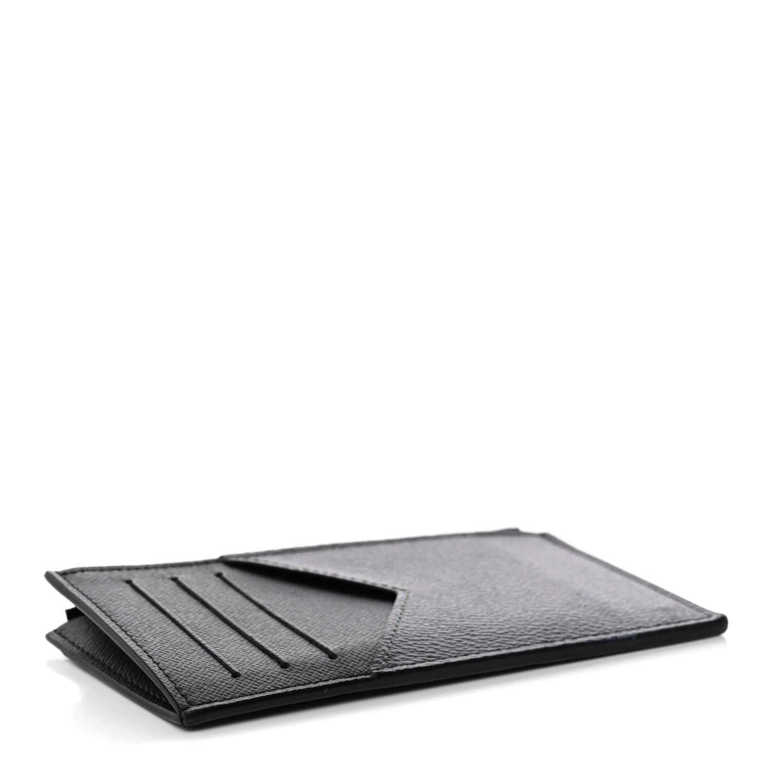 Reverse Monogram Eclipse Taiga Coin  Holder