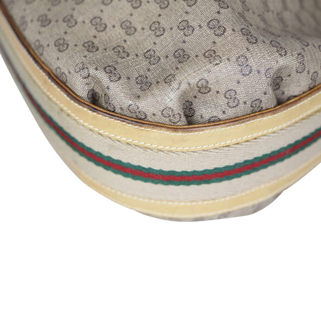 Gucci Micro GG Drawstring Bucket Bag
