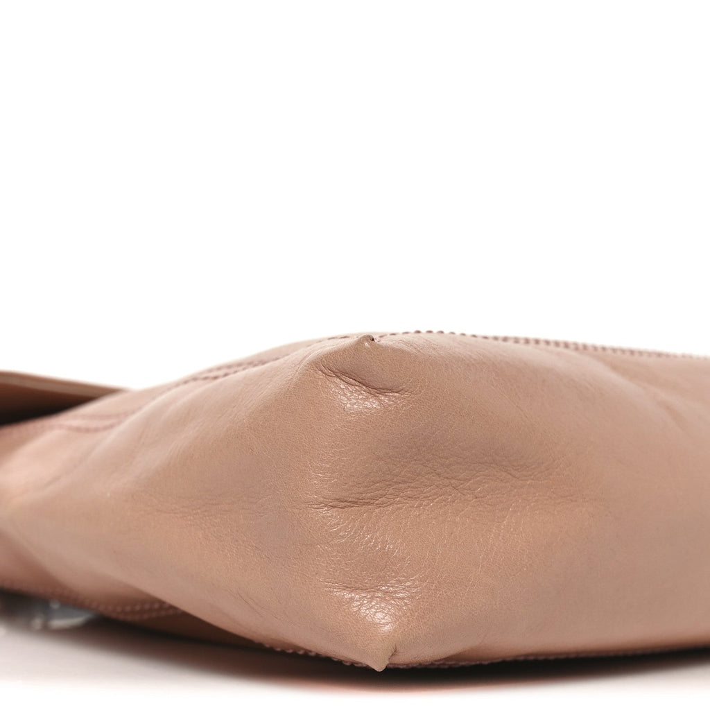 Vitello Acqua Maxi Baguette Shoulder Bag Lilla