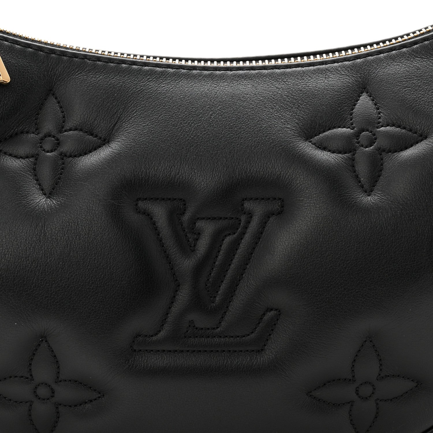 Calfskin Bubblegram Over The Moon Black