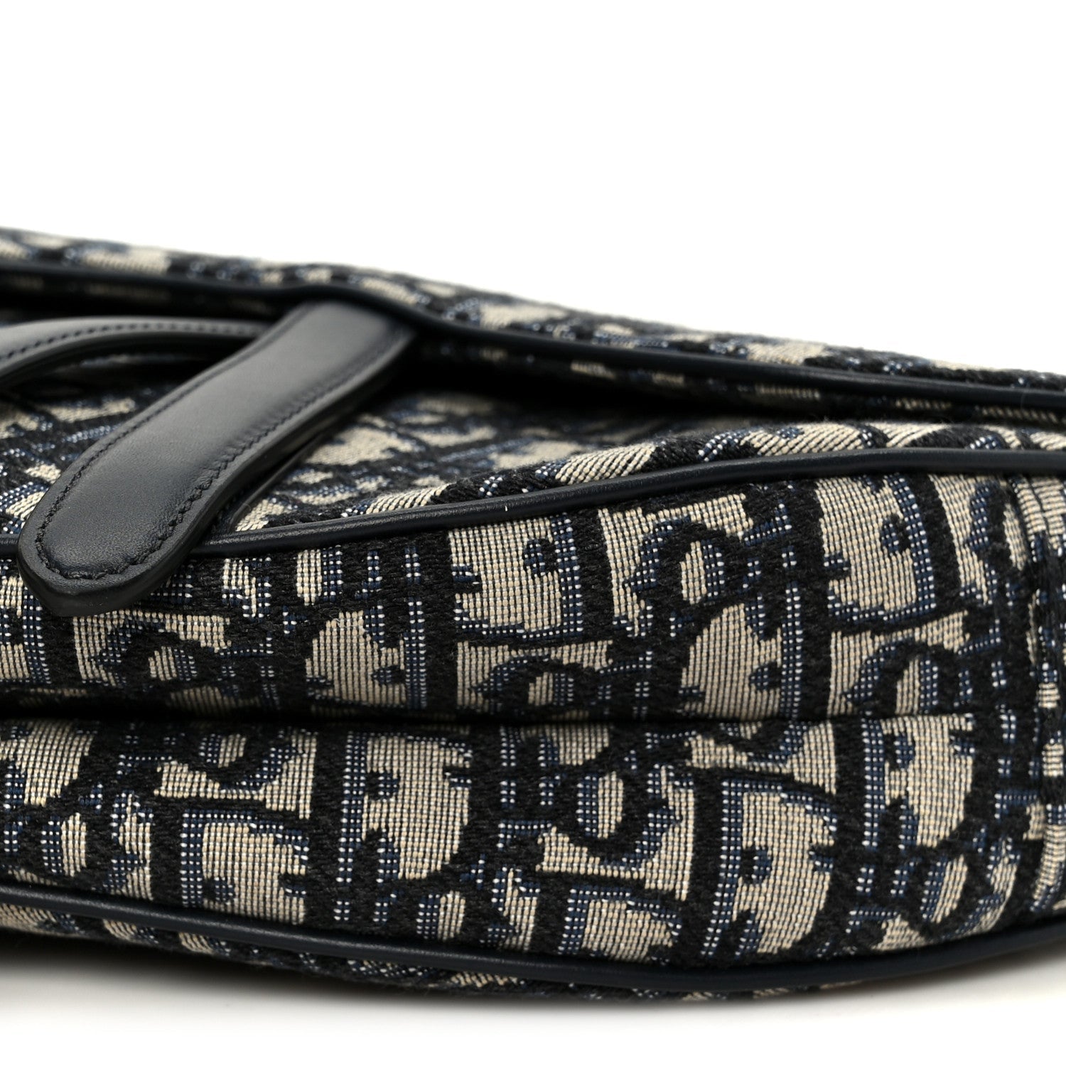 Oblique Saddle Bag Blue