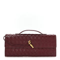 Nappa Intrecciato Long Andiamo Top Handle Clutch Barolo