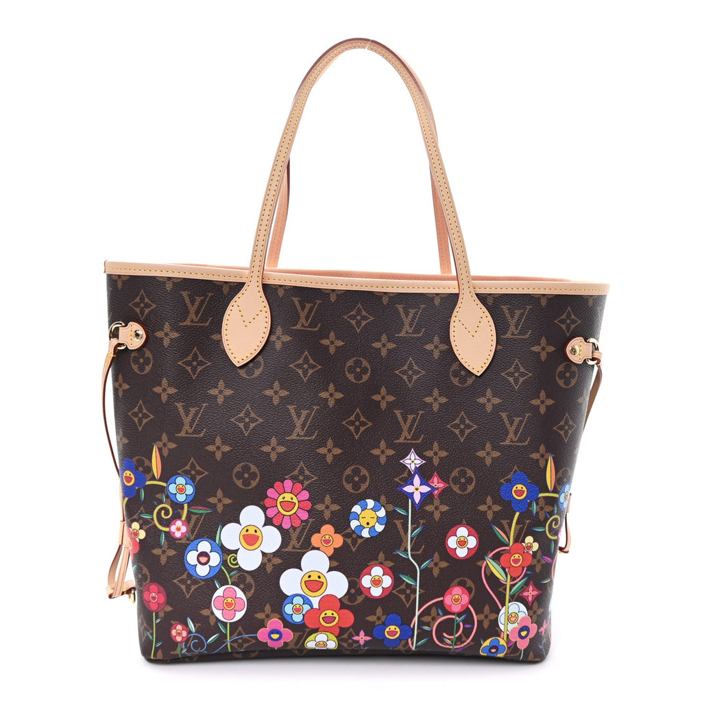 LV X TM Monogram Flowers Neverfull MM