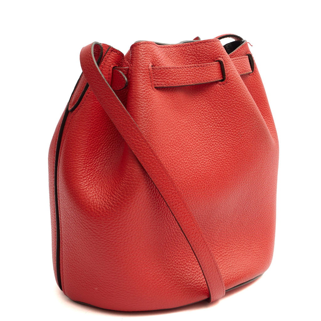 Mulberry Tote Abbey in Red, Calfskin Leather
