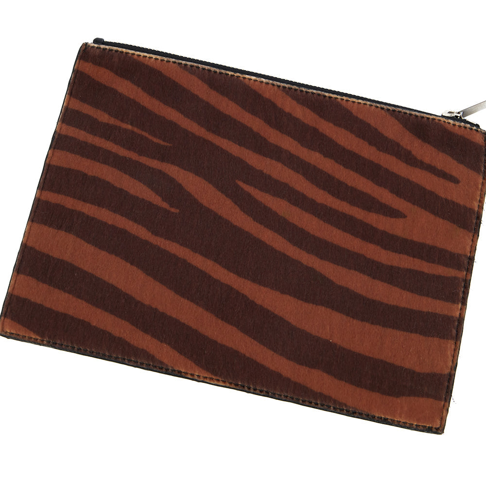 Stella McCartney Clutch Zip Pouch in Print, Fabric