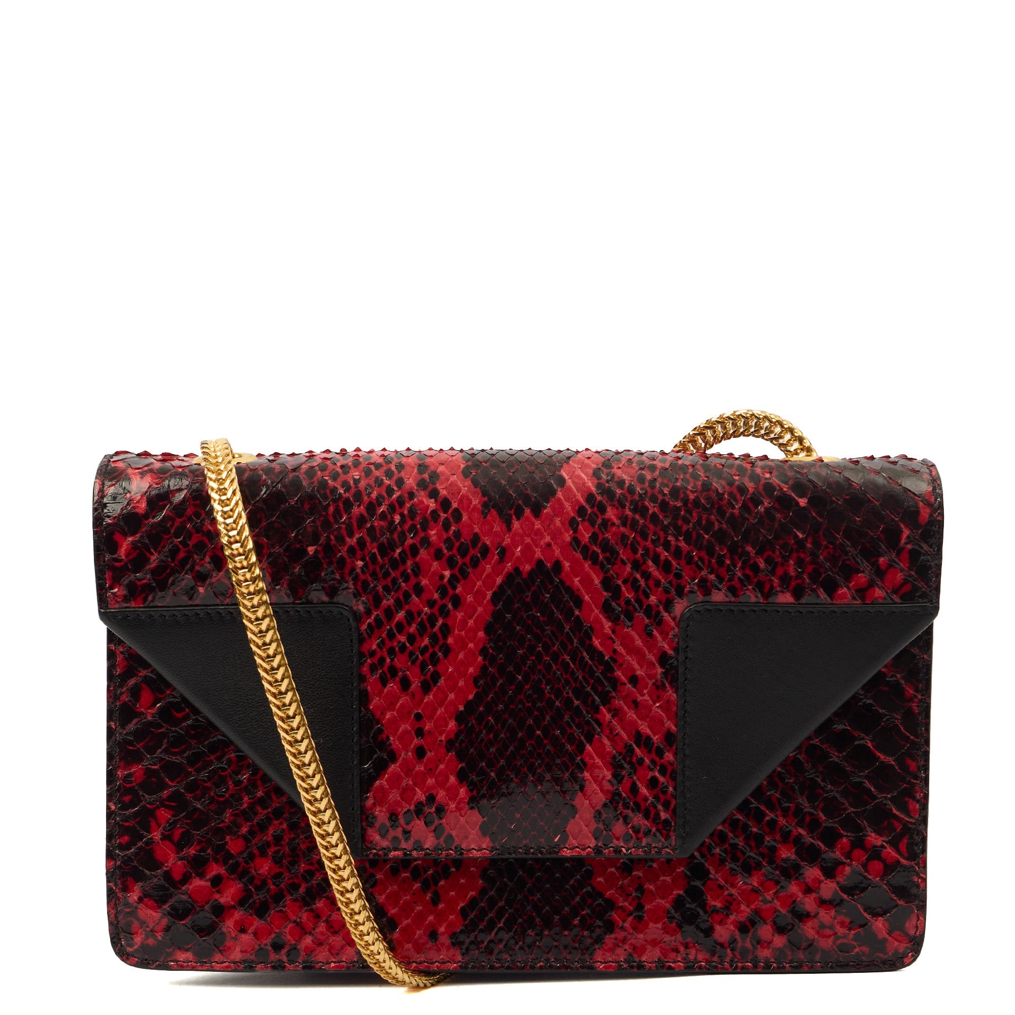 Saint Laurent Shoulder Bag Betty- small  in Print, Python Leather
