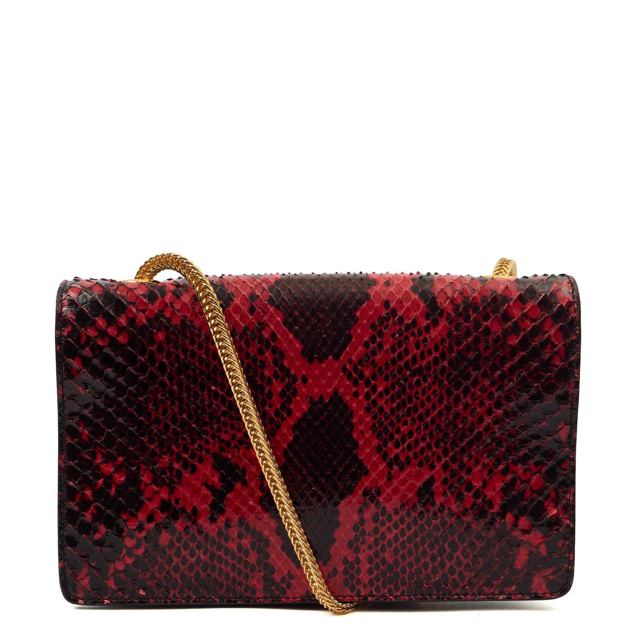 Saint Laurent Shoulder Bag Betty- small  in Print, Python Leather