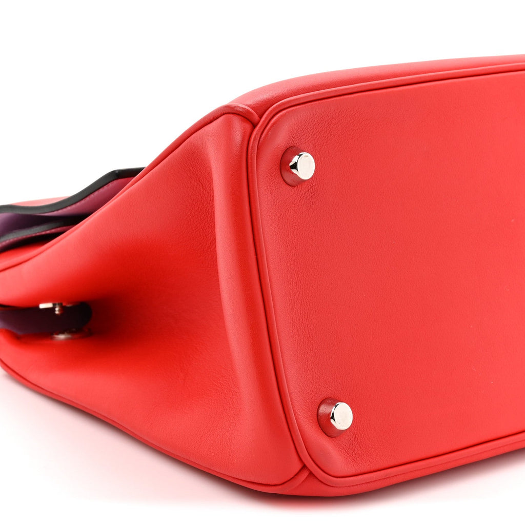 Calfskin Small Be Dior Flap Red