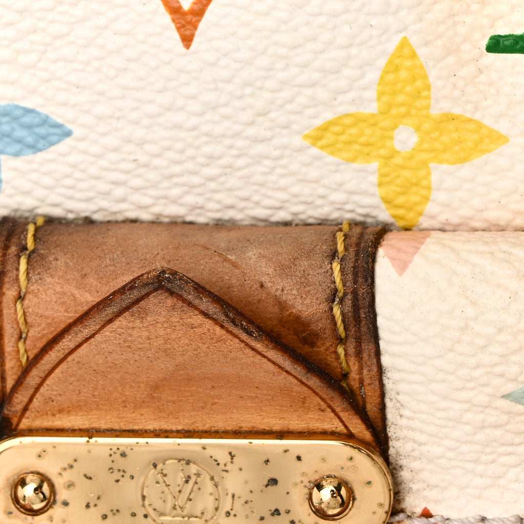 Monogram Multicolor Speedy 30 White