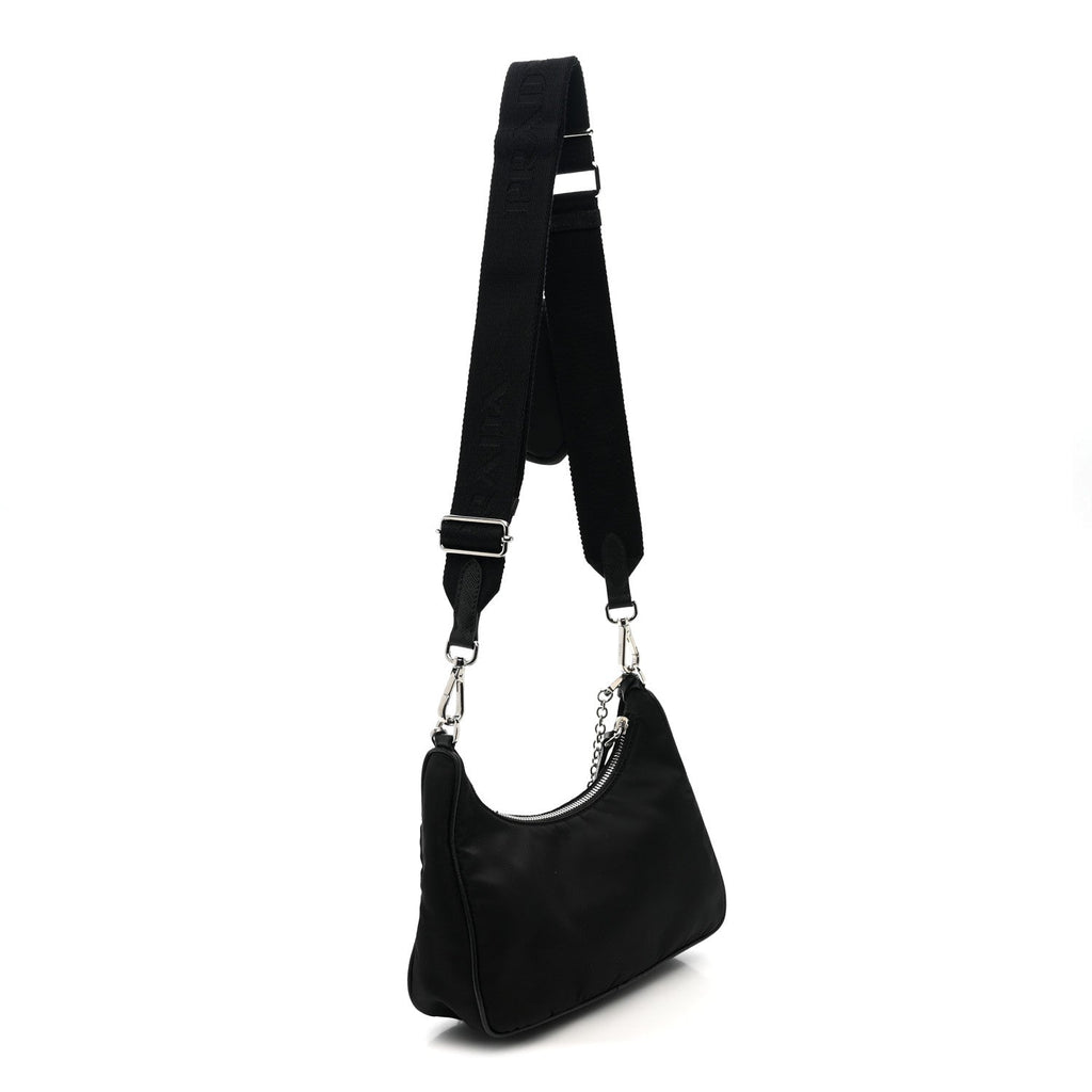 Nylon Re-Edition 2005 Shoulder Bag Black