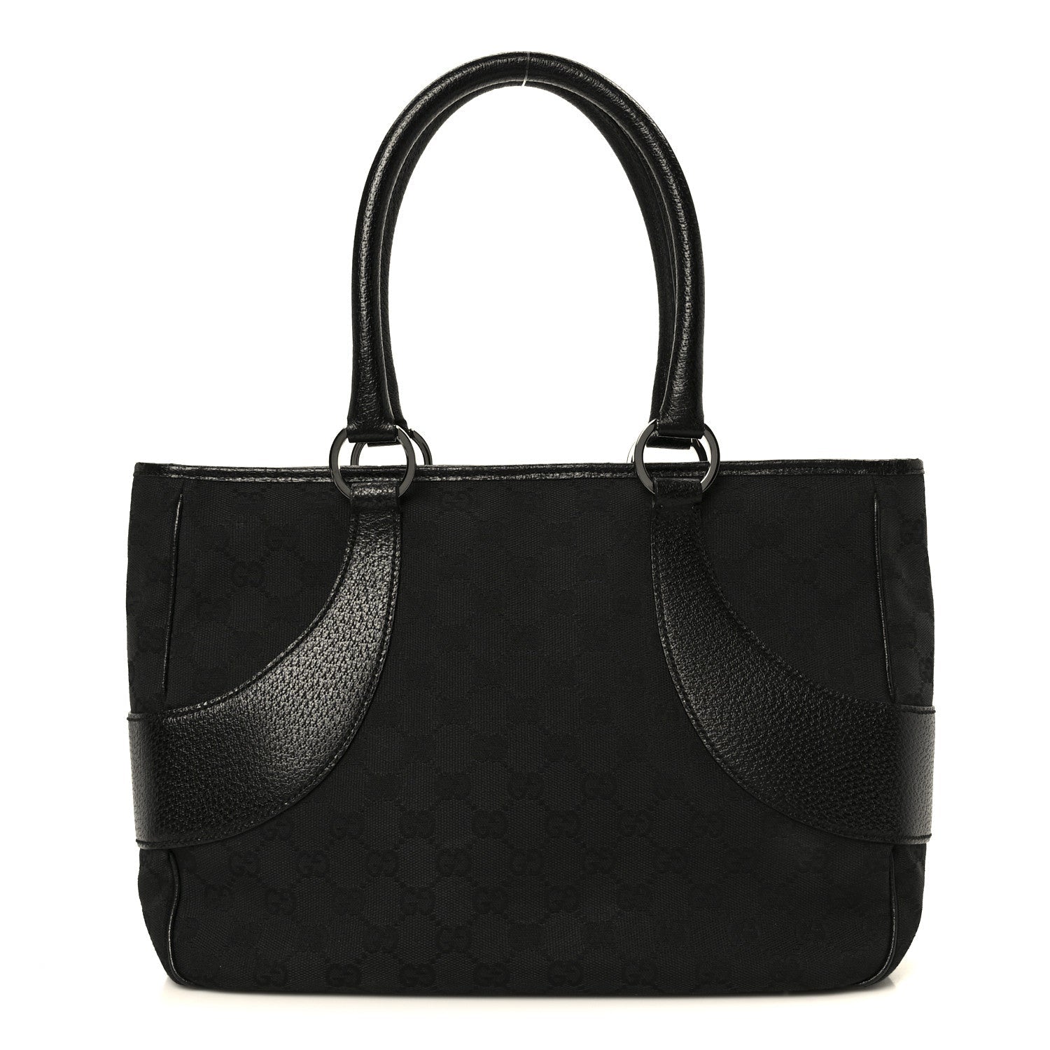Monogram Shoulder Bag Black