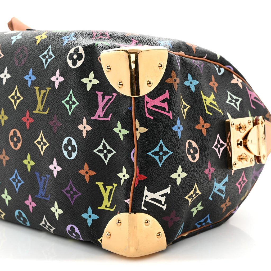 Monogram Multicolor Speedy 30 Black